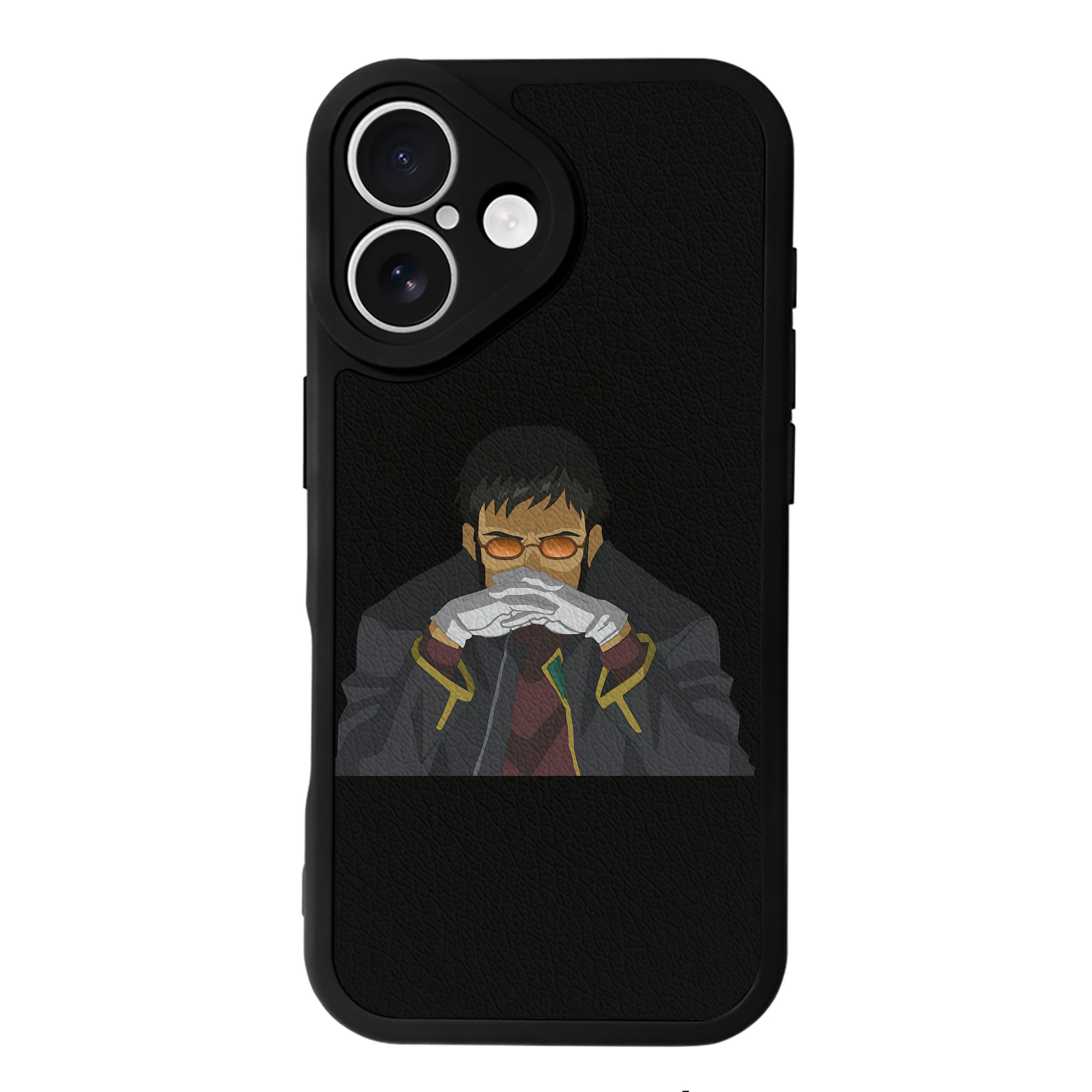 （画像用） EVA 新世紀エヴァンゲリオン 【iPhone 16シリーズ対応】シリコンスマホケース（レザー調） 材質：シリコン